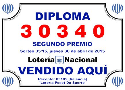 PREMIO 30/4/2015