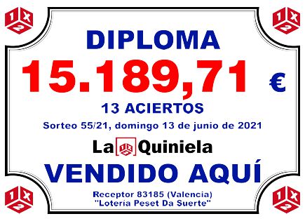 PREMIO 13/6/21