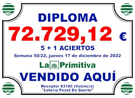 PREMIO 17/12/22